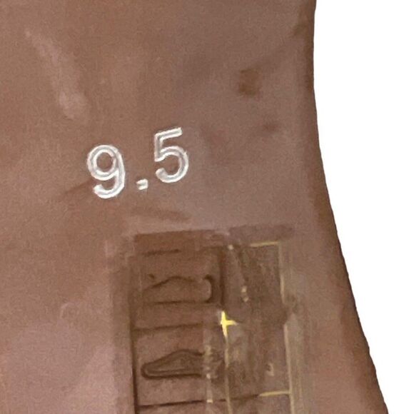 Jeffrey Campbell Heel Holvey Women's 9.5 Sandals Gray Block Ankle Strap Open Toe - Picture 5 of 12